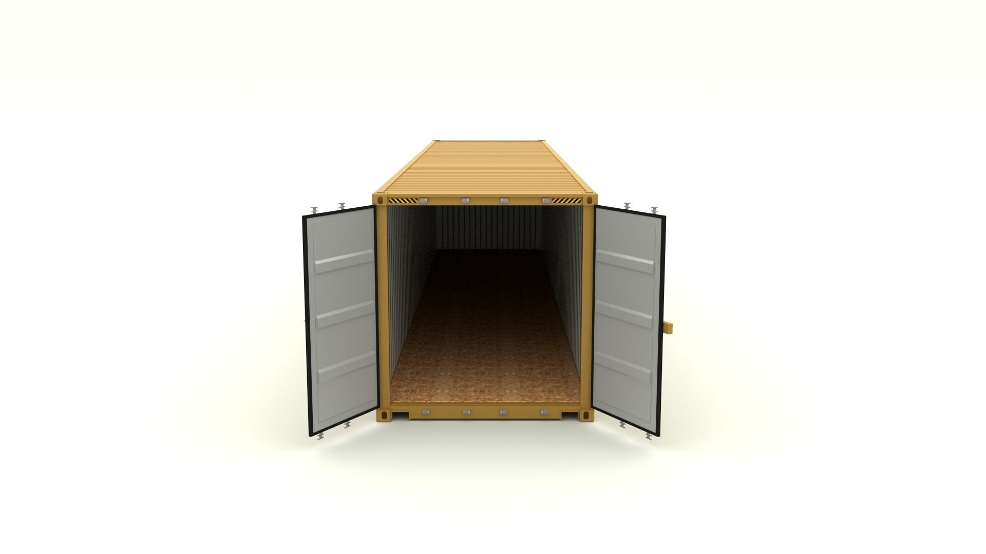 Shipping Container MSC 3D model_23