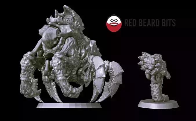 Xenoteras Bomber 3D print model
