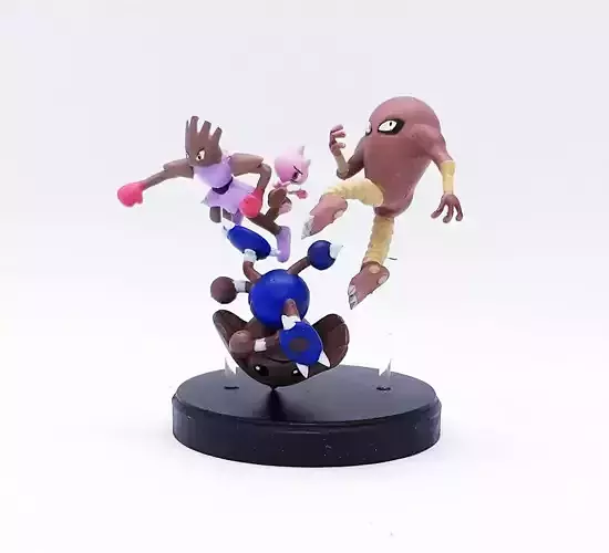 Pokemon Tyrogue Hitmonlee Hitmonchan Hitmontop
