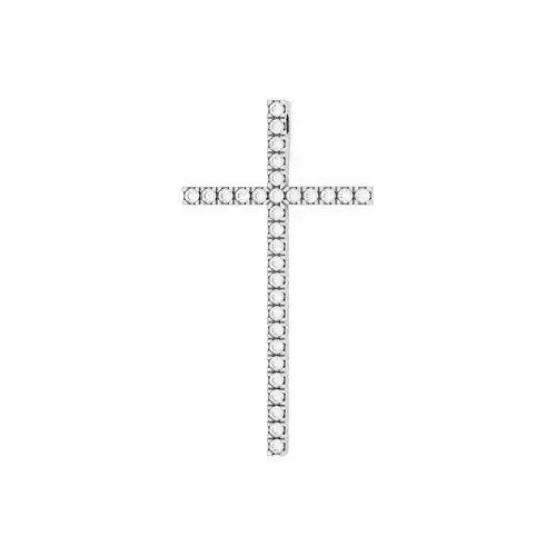 N149 Cross with diamonds 3D print model