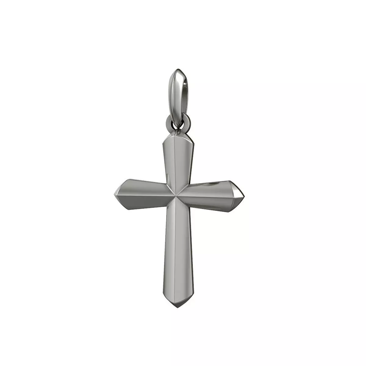 N139 Roman XL Cross Amulet 3D print model_0