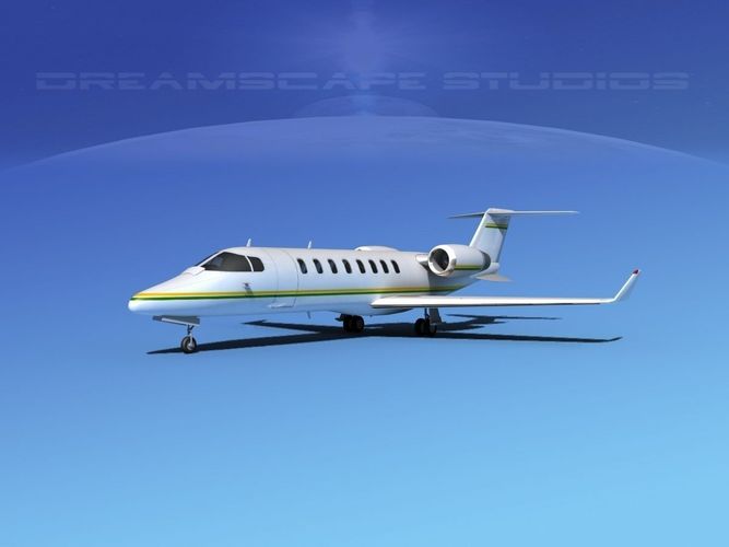 LearJet 45 V14 3D model