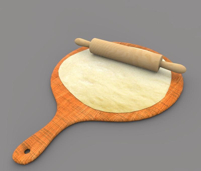 Kitchen Roller 3D model CGTrader