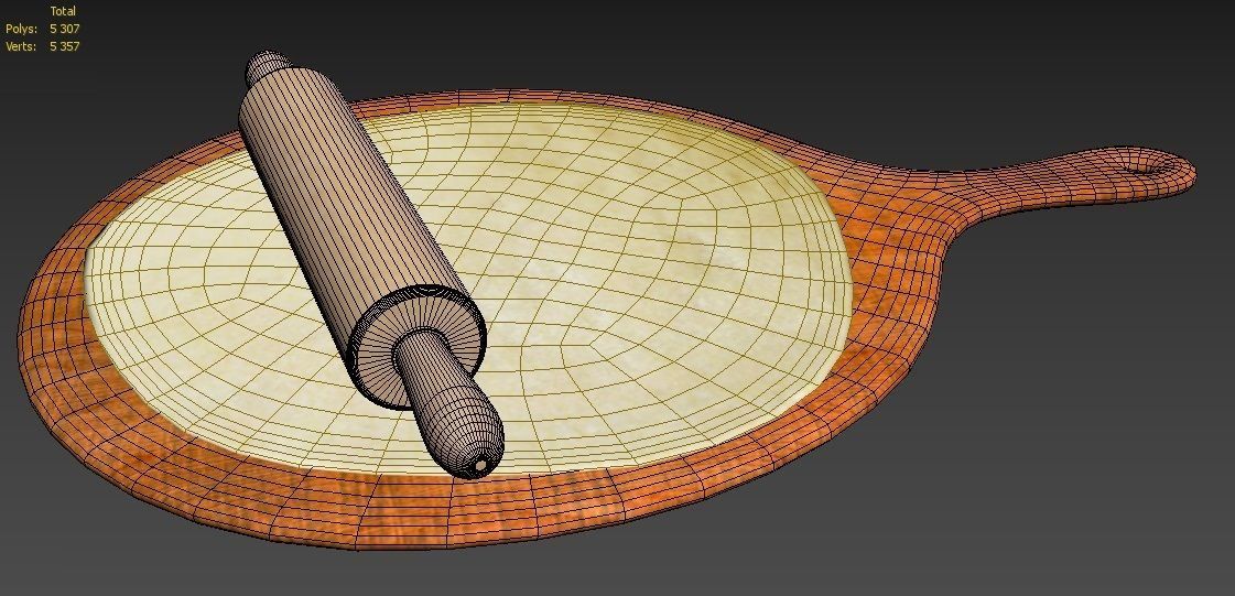 Kitchen Roller 3D model_4