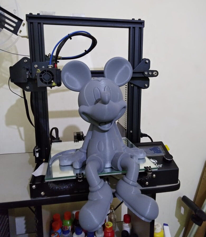 Mickey Mouse -  3D print model_4