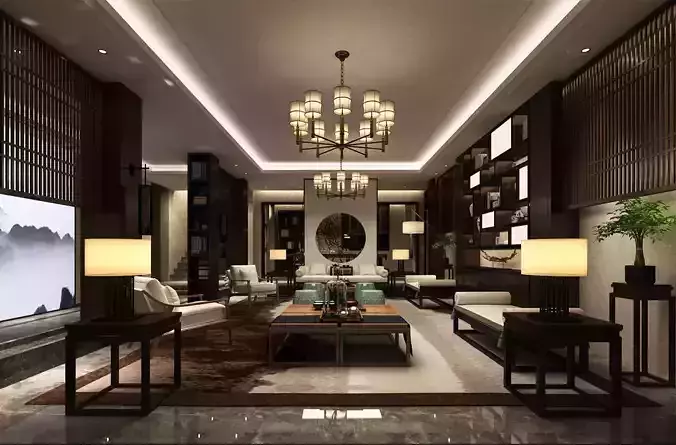 Chinese style interior