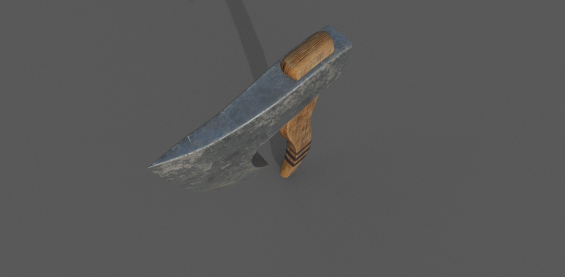 Viking Axe 3D Model Low-poly 3D model_4