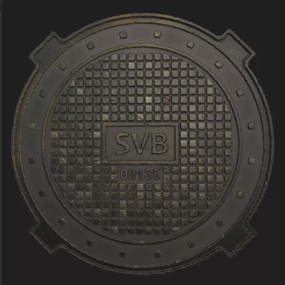 Sewer Hatch Texture