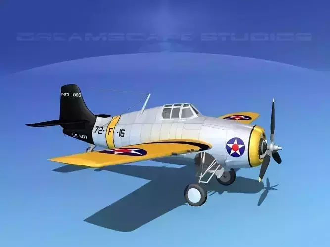 Grumman F4F-3 Wildcat V02