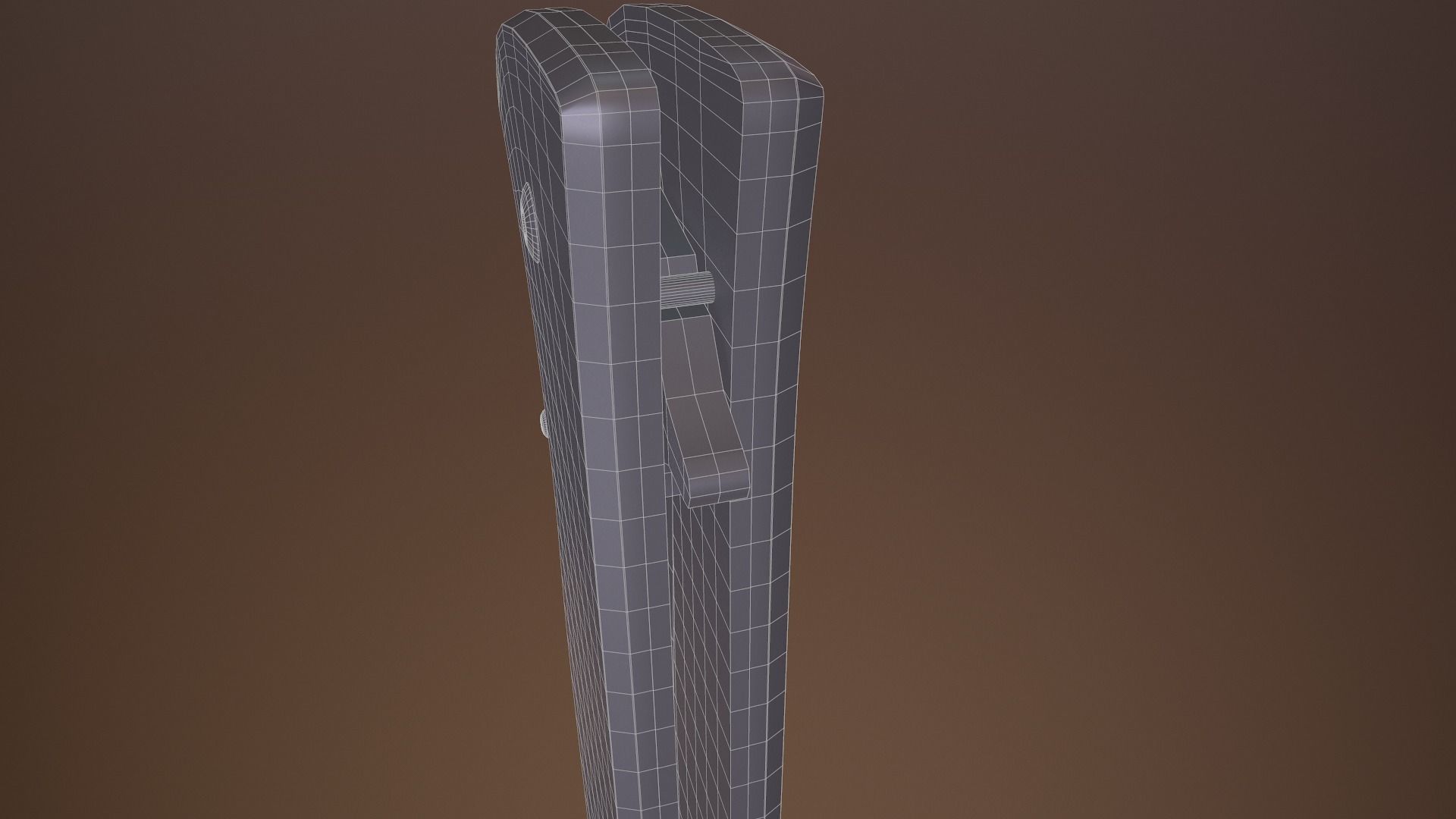 Rigged Folding Pocket Lock  Knife Low-poly 3D model_27