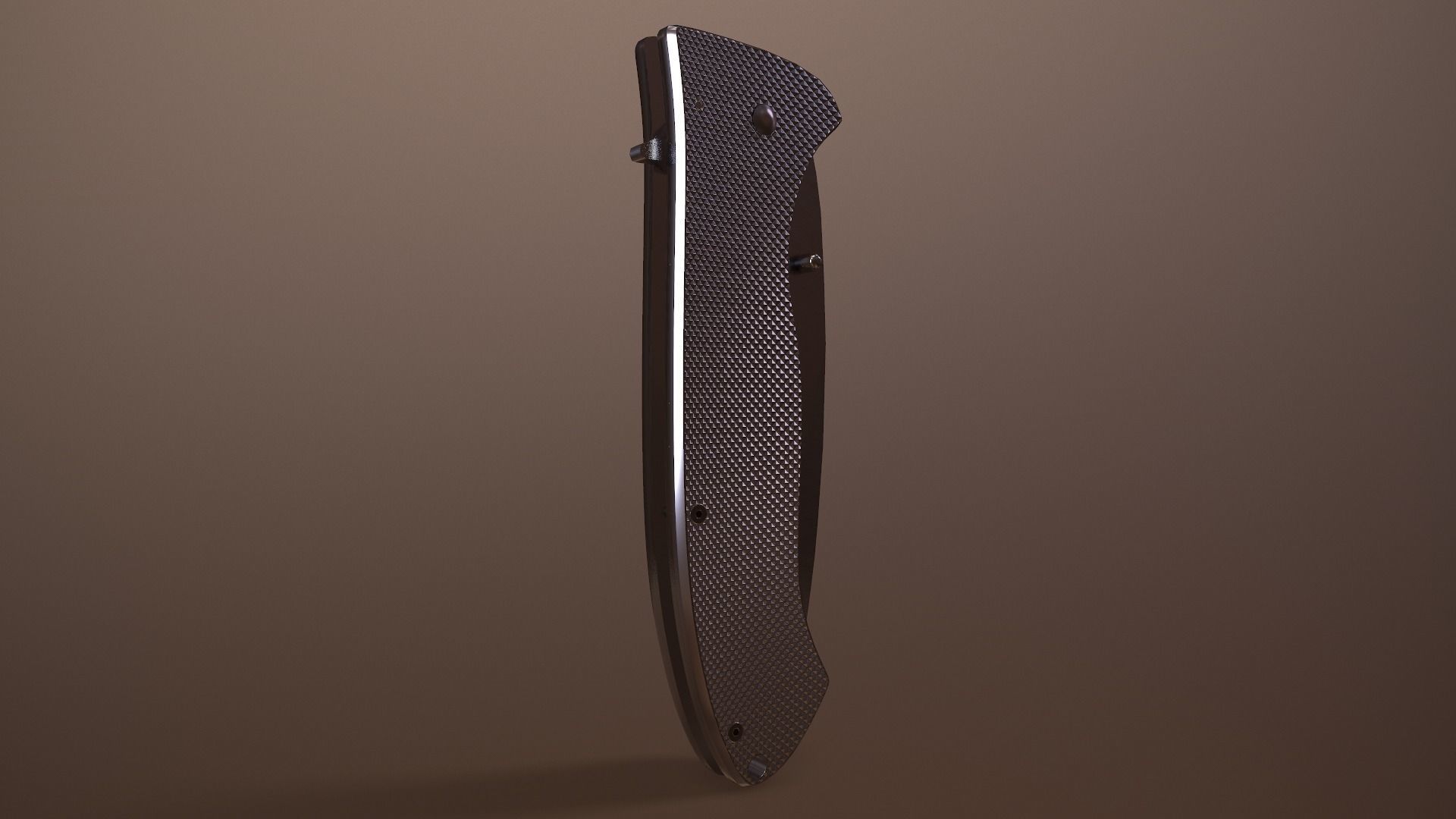 Rigged Folding Pocket Lock  Knife Low-poly 3D model_14