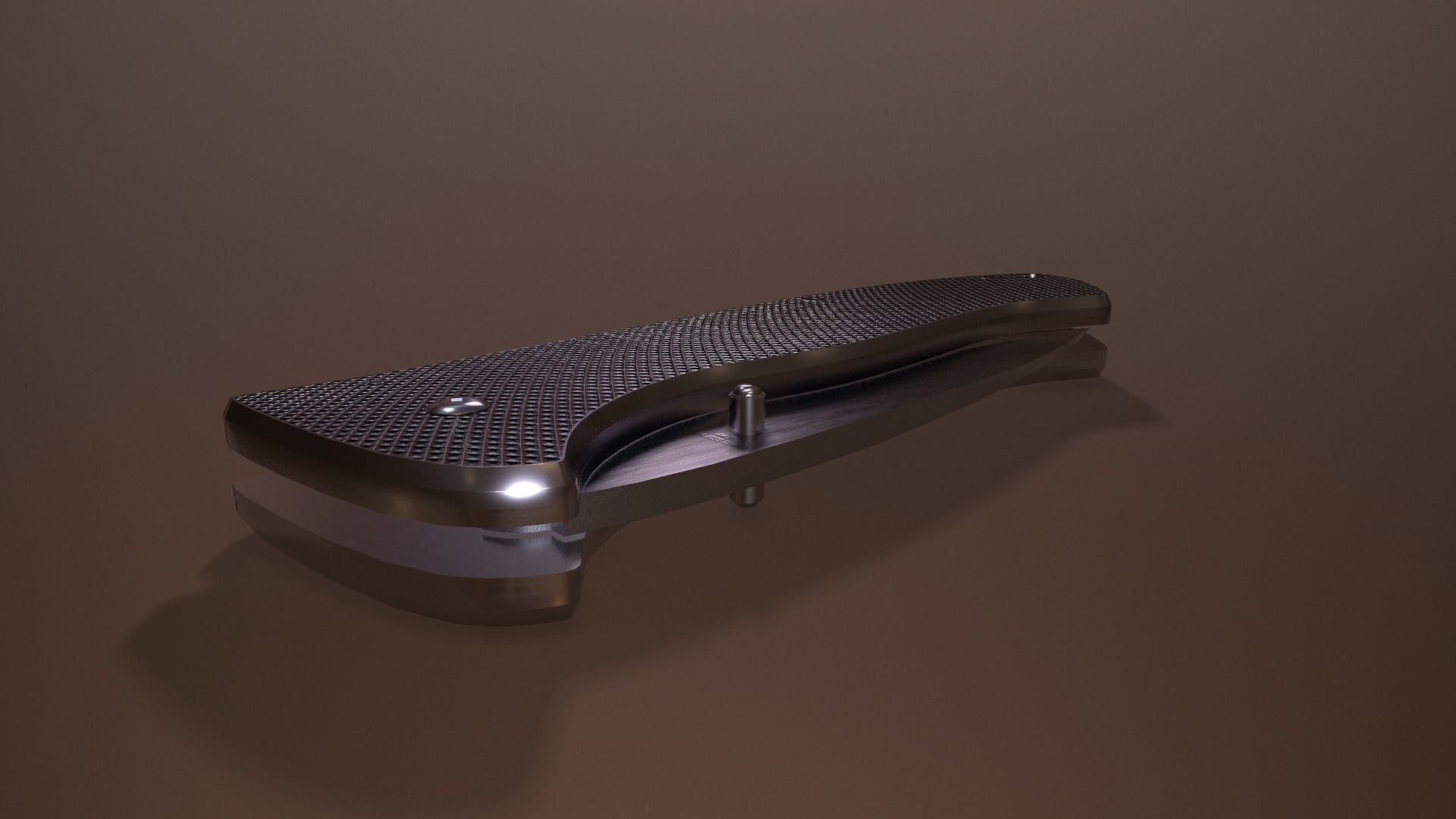 Rigged Folding Pocket Lock  Knife Low-poly 3D model_7