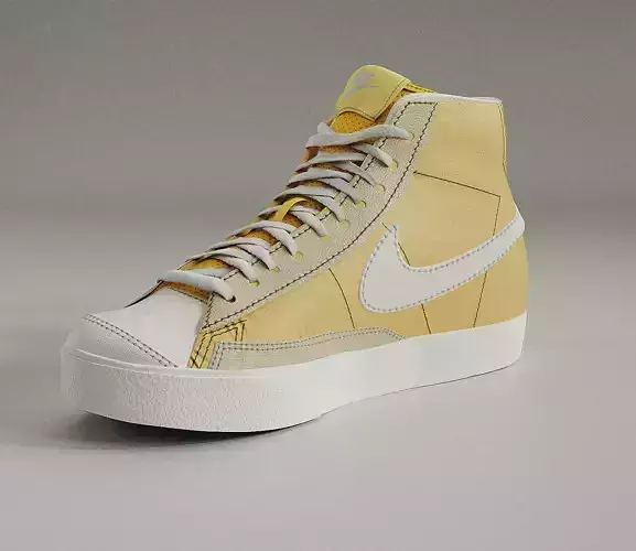 Nike W Blazer Mid 77 - Bicycle Yellow