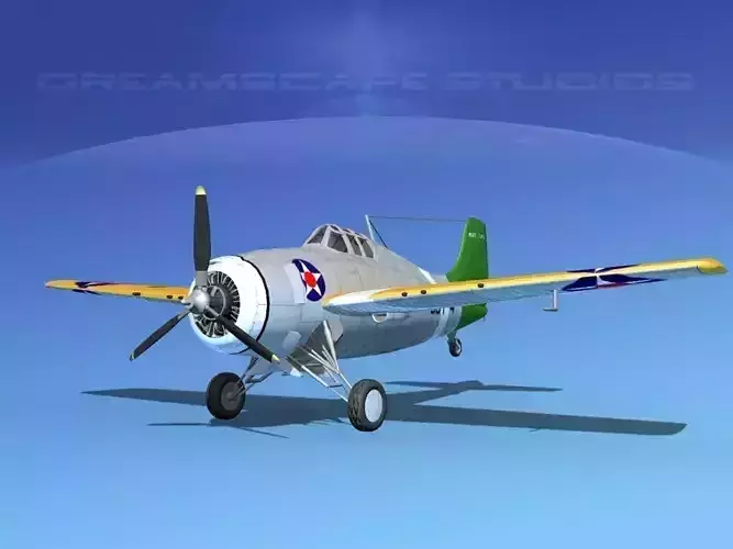 Grumman F4F-3 Wildcat V04