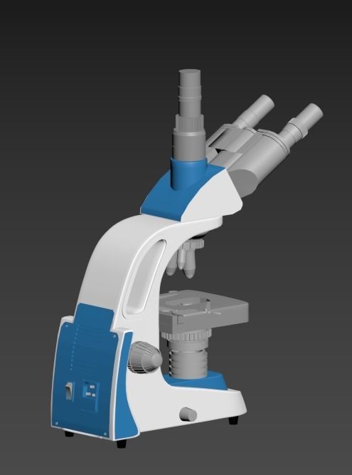 Microscope 3D model_1