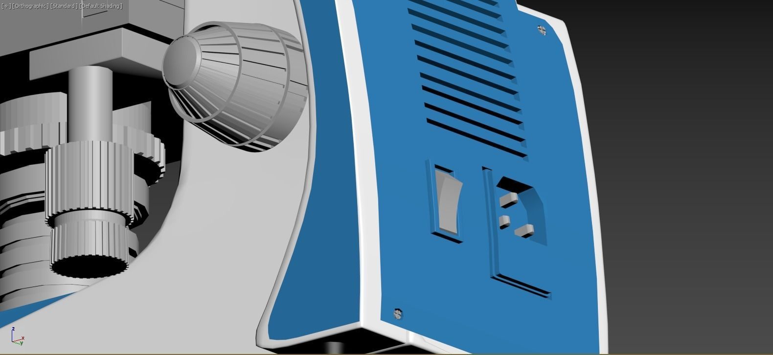 Microscope 3D model_2