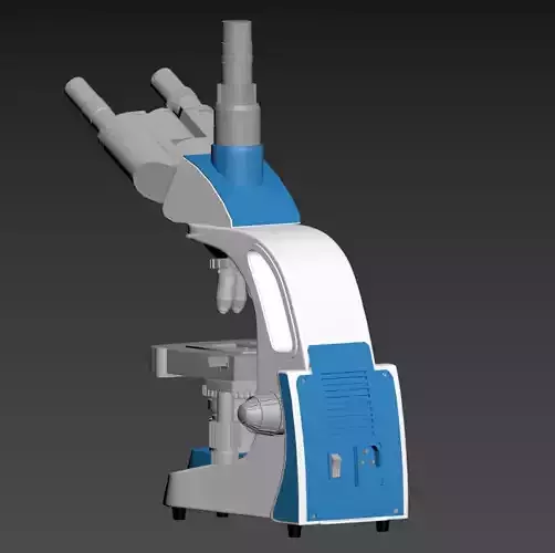 Microscope 3D model