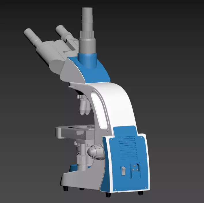 Microscope 3D model_0