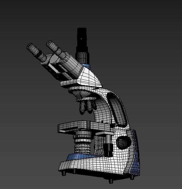 Microscope 3D model_3