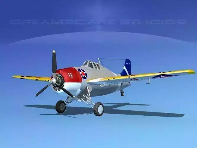 Grumman F4F-3 Wildcat V07