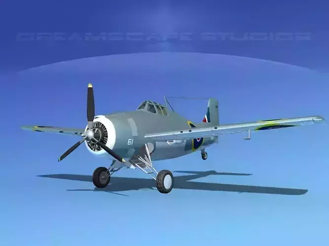 Grumman F4F-3 Wildcat V10