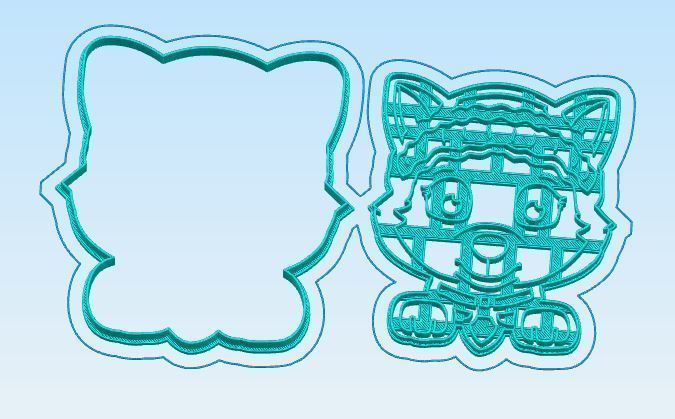 Paw Patrol Cookie Cutter Set 3D print model_9