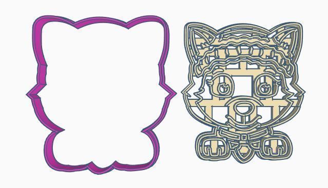 Paw Patrol Cookie Cutter Set 3D print model_1