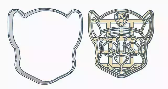 Paw Patrol Cookie Cutter Set