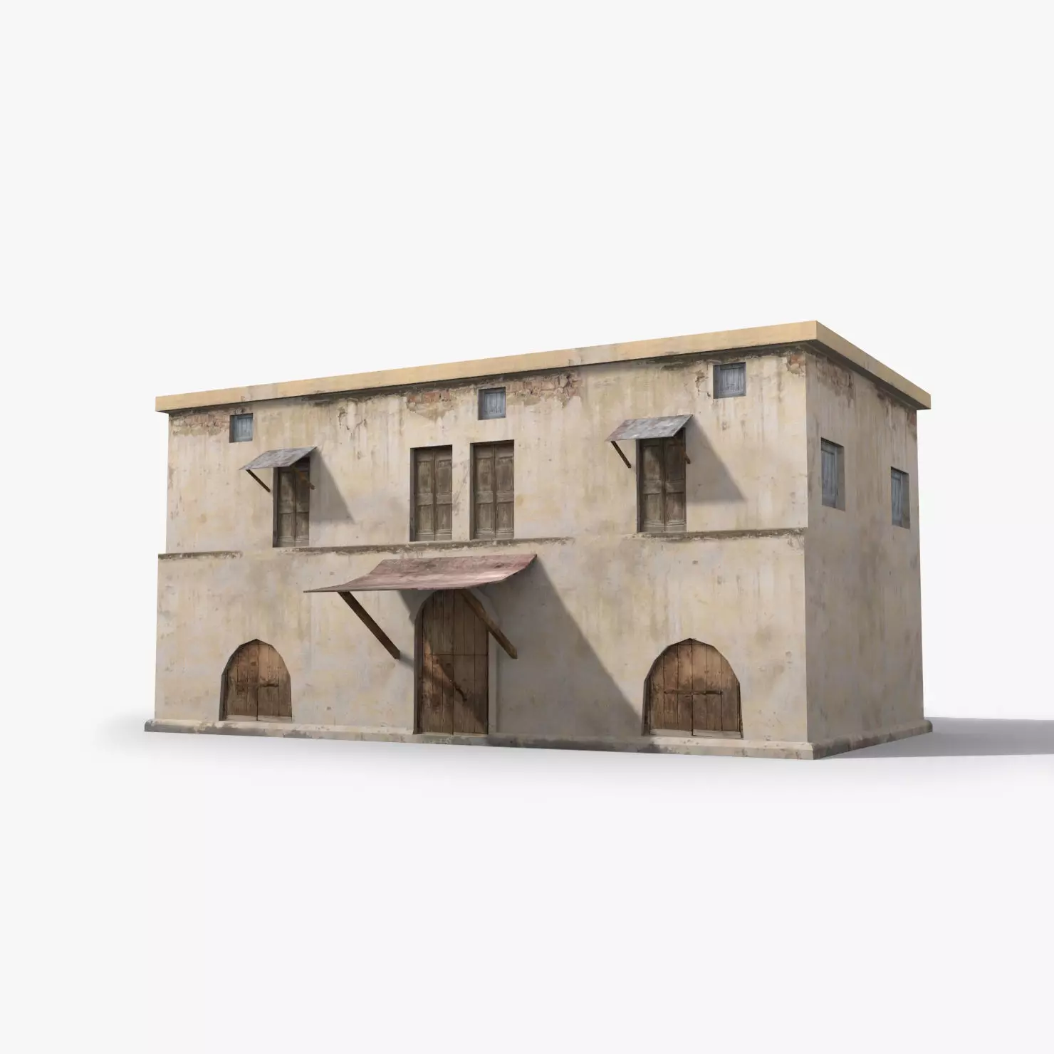 Arab x31 Low-poly 3D model
