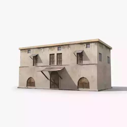 Arab x31 Low-poly 3D model