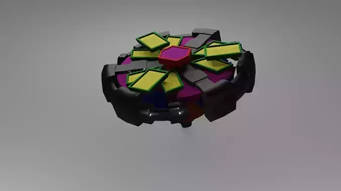 beyblade ball 3D model