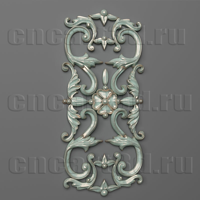 Decor Vertical 3D print model_1