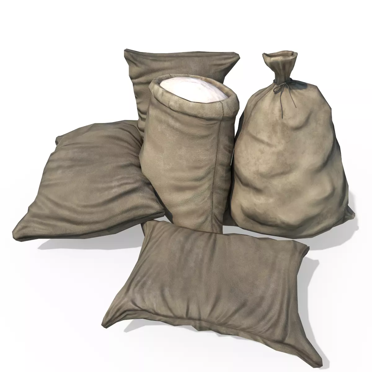 3D model Sack Pack VR / AR / low-poly | CGTrader