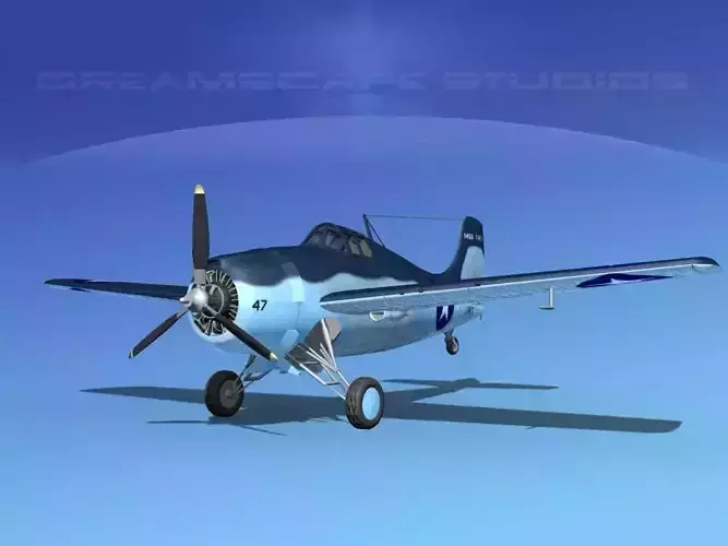 Grumman F4F-3 Wildcat V13