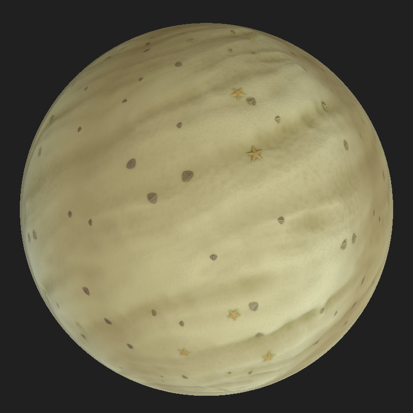 Stylised Sands Tileable Textures Texture_2