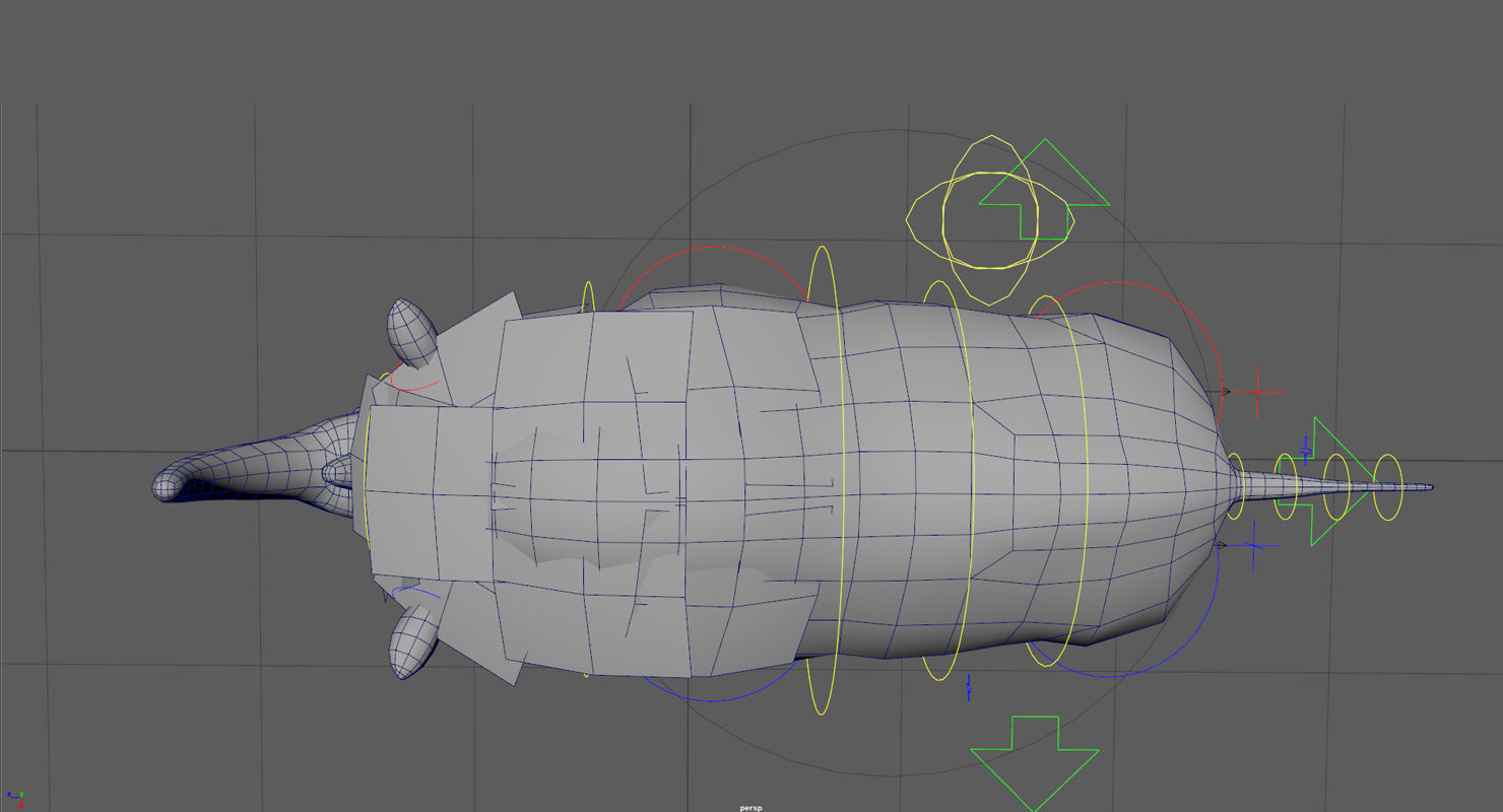 Woolly Rhinoceros Low-poly 3D model_24