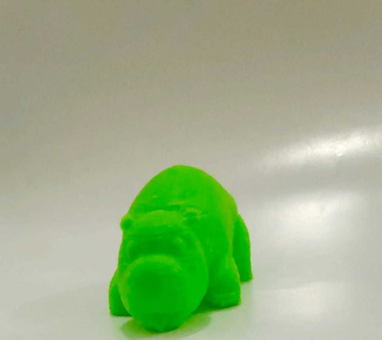 Cute Hippopotamus  3D print model_12