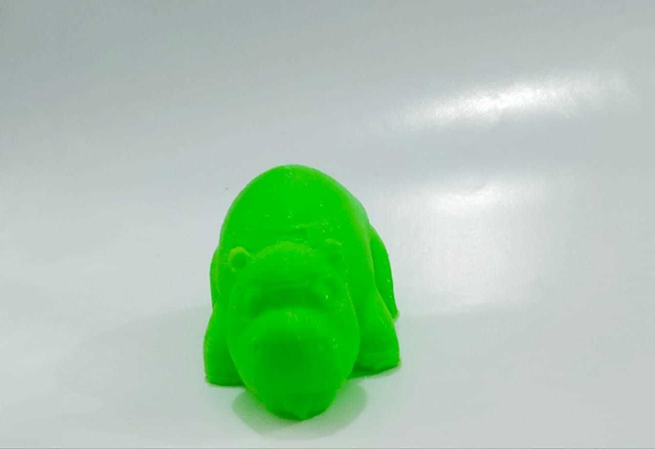 Cute Hippopotamus  3D print model_8