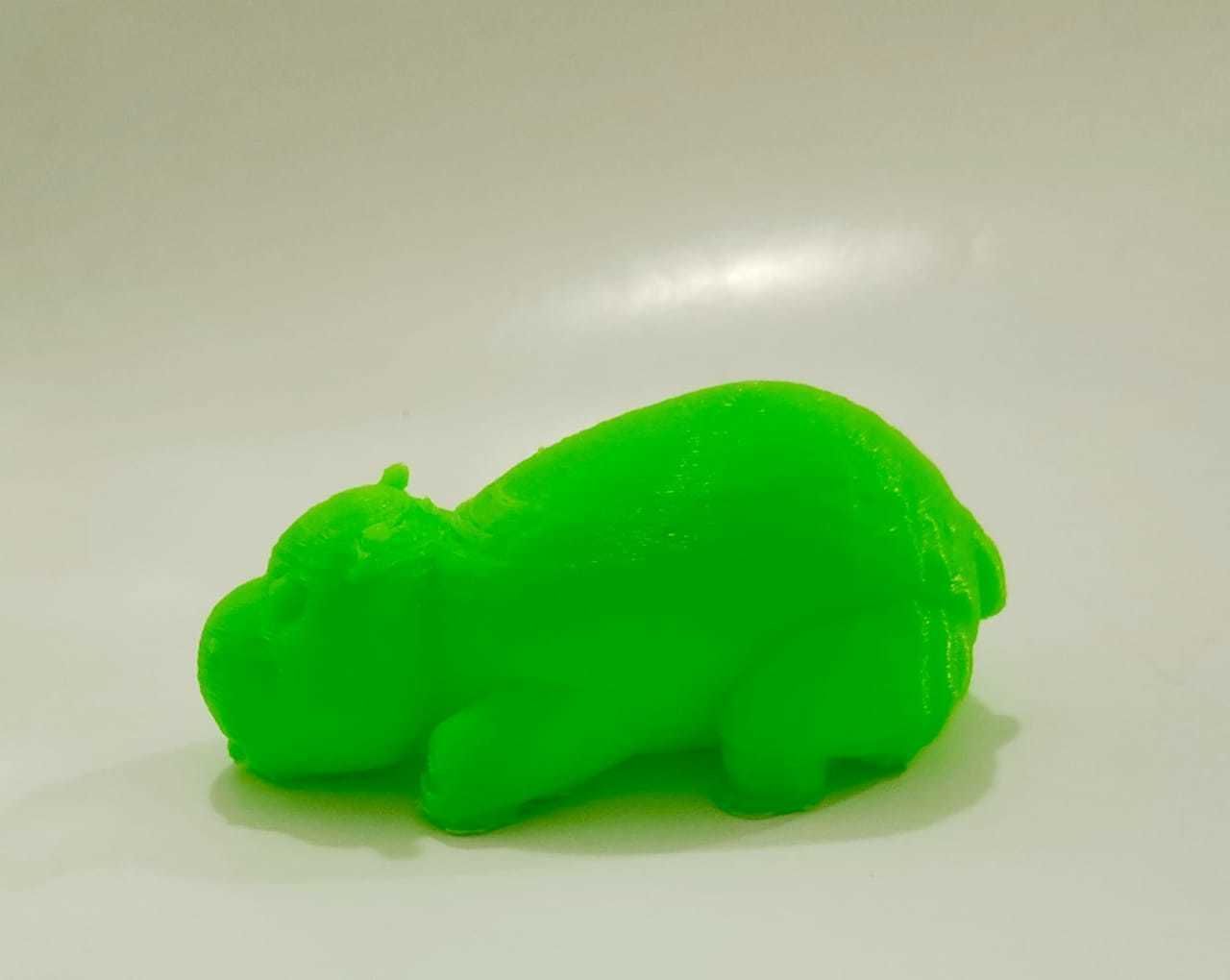 Cute Hippopotamus  3D print model_6