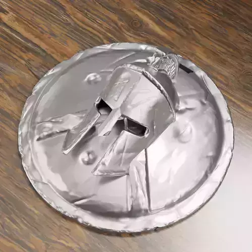 Spartan Shield Pendant