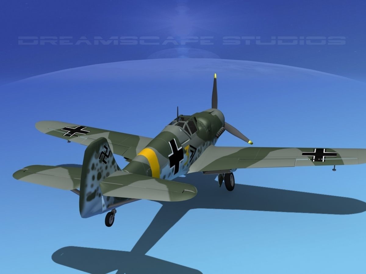 Messerschmitt BF-109 V05 3D model_6