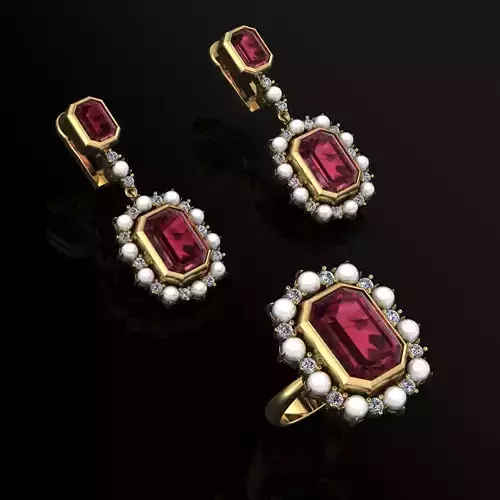 Ring and Earrings 67