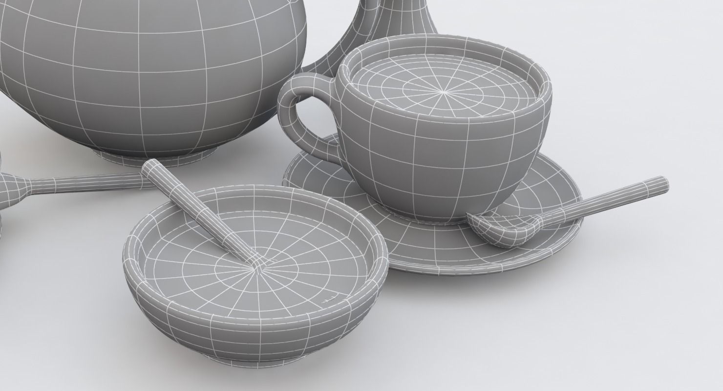 Tea For Two 3D model_12