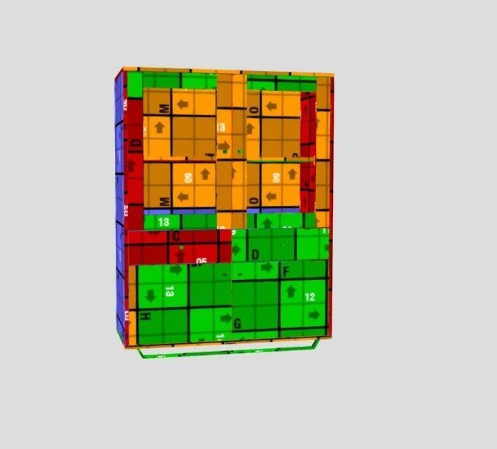 Oak Cupboard 3D model_7