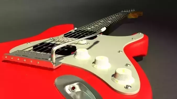 Fender Stratocaster 3D model