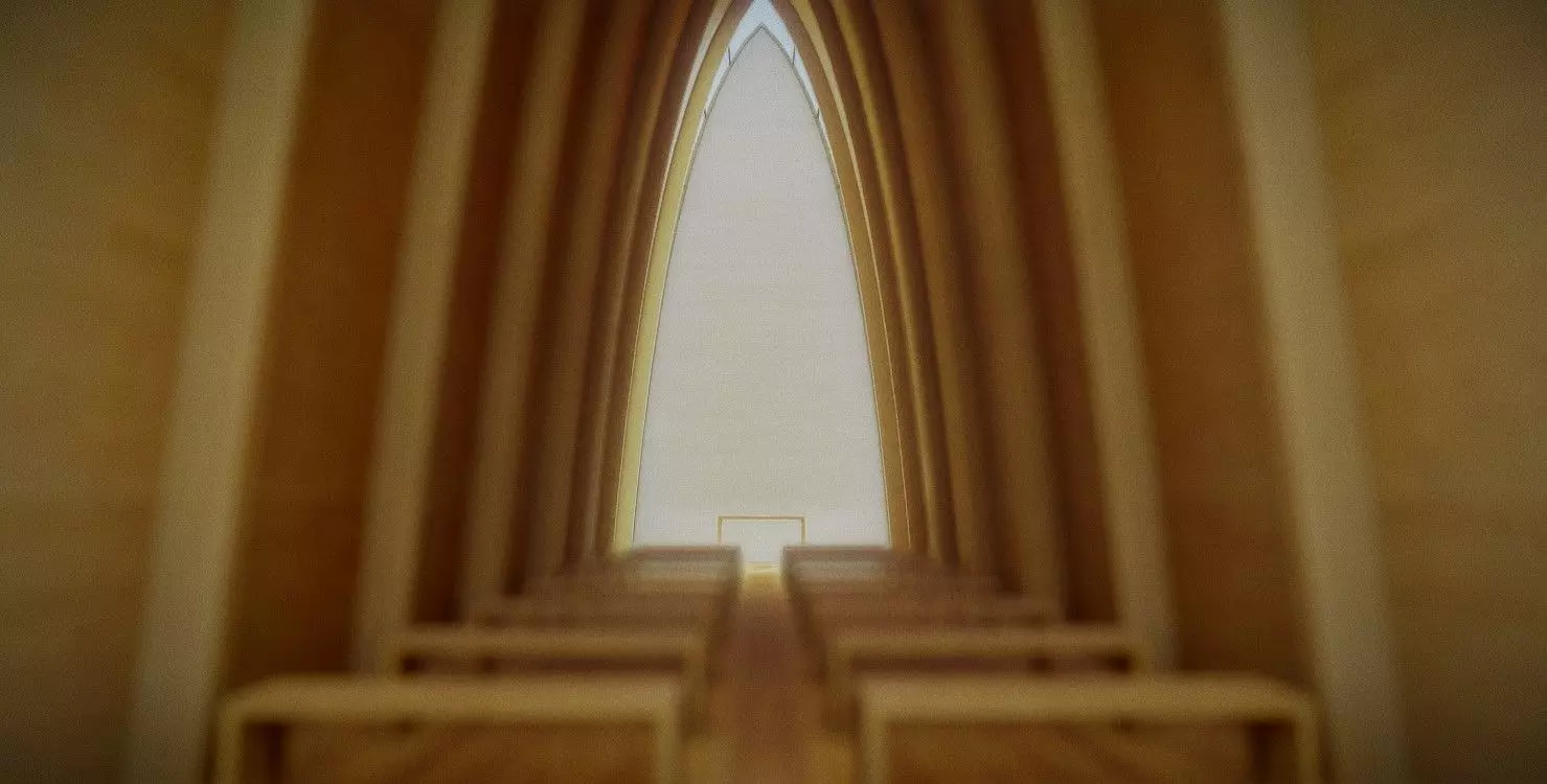 VR Art Chapel Church 202 3D model_0