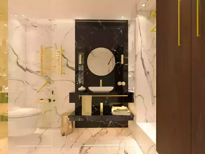 luxury bathroom 