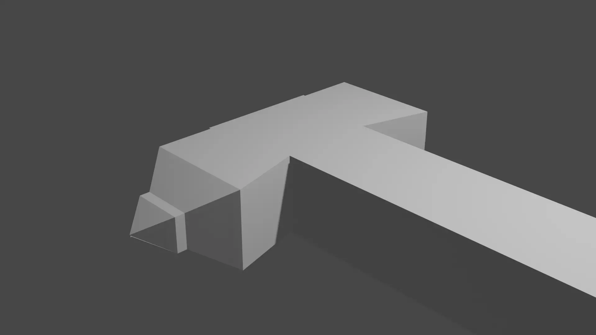 Blocky Epic Sword Hilt 3D model_0