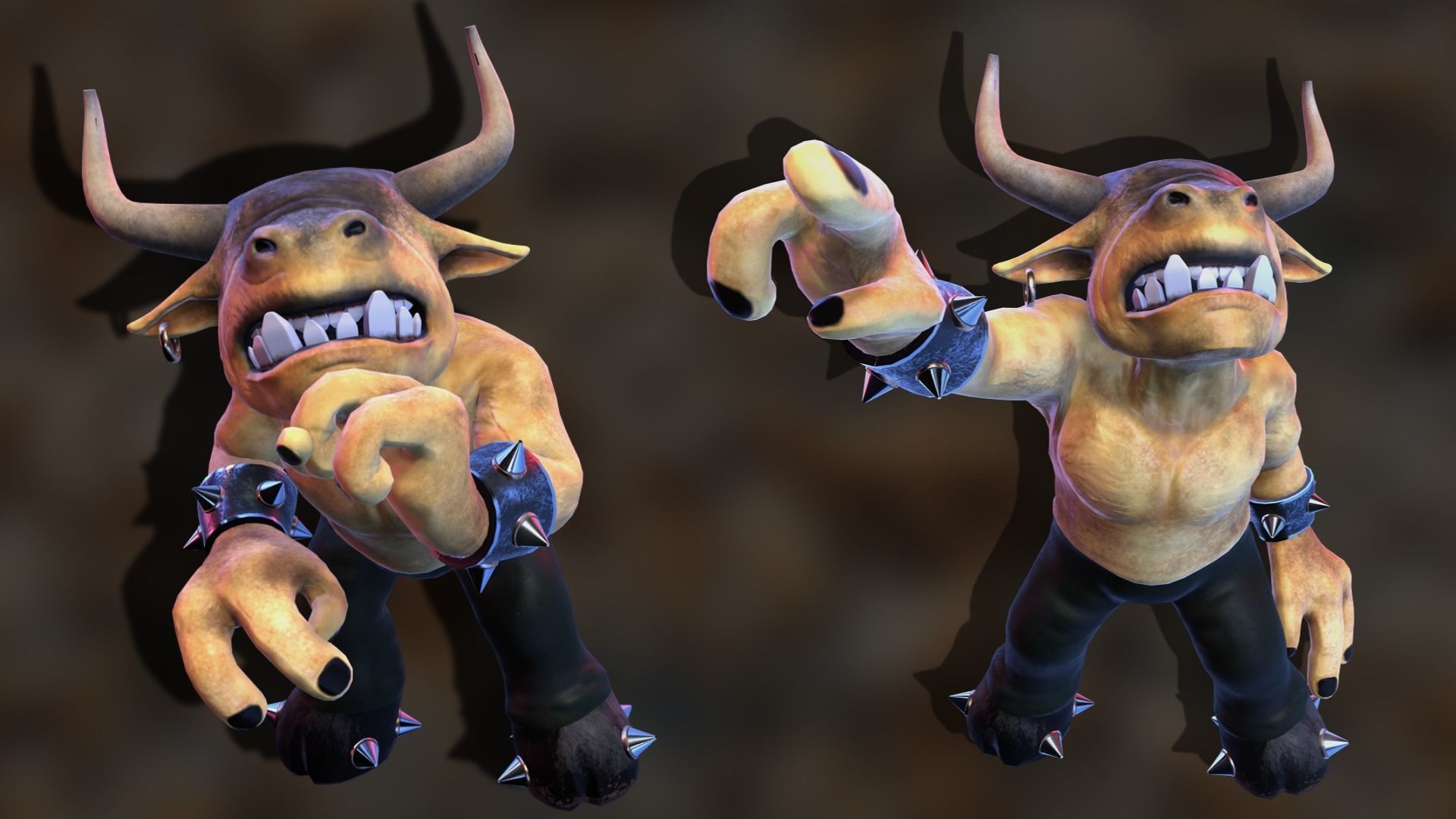 Elite Tauren Chieftain Recreacion 3D Low-poly 3D model_6