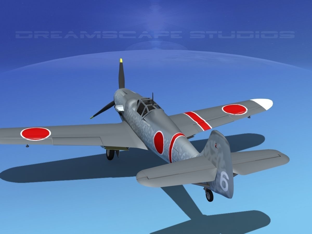 Messerschmitt BF-109 V17 3D model_7